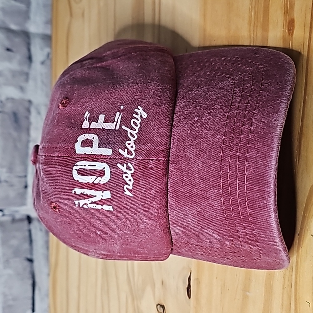 Fun HAT " NOPE not today"